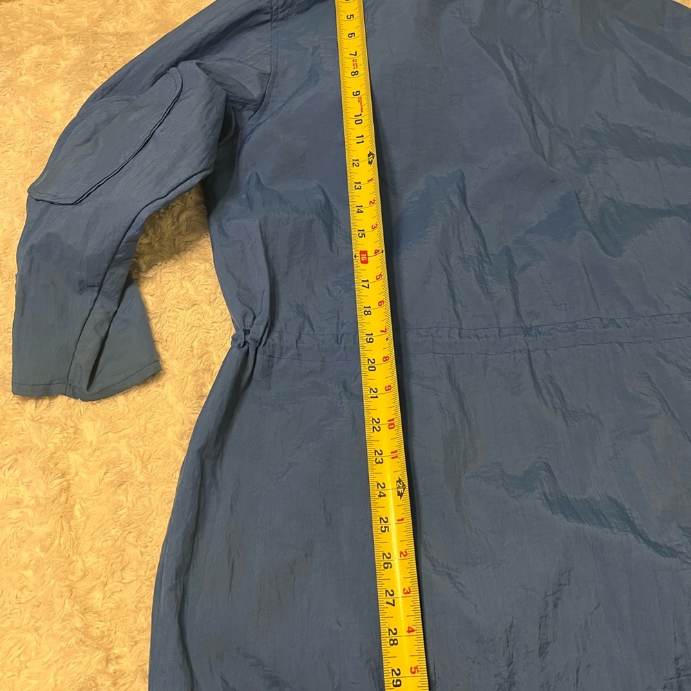 New York & Company Sky Blue Zip-Up Jacket **Vintage** - Picture 7 of 9